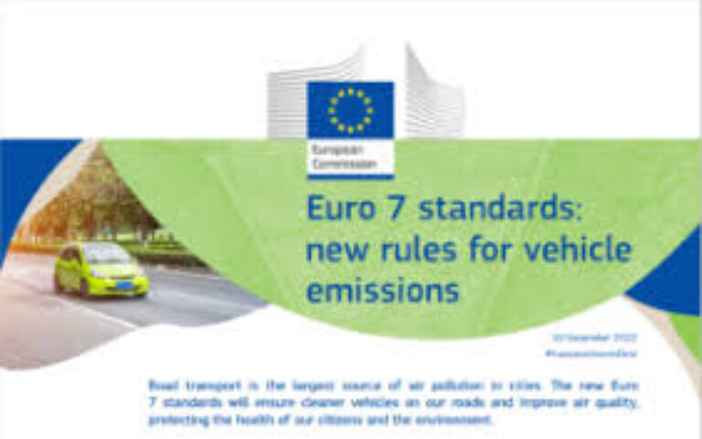 Europa aprueba la norma de emisiones Euro 7 que entrará en vigor a partir de 2027.